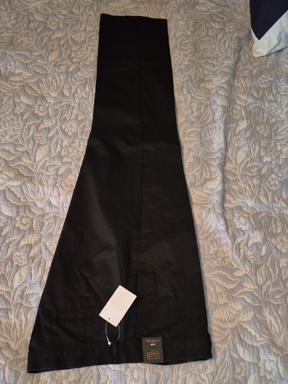 14th & Union Black Mens Pant Regular Fit